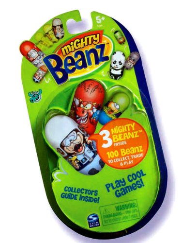 Spin Master Mighty Beanz 2009 NEW Series 1 Booster Pack 3 Beans