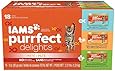 IAMS PURRFECT DELIGHTS Pate in Gravy Variety Pack Wet Canned Cat Food 3 Ounces (Pack of 18)