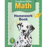 Houghton Mifflin Mathmatics: Homework Book Consumable Level 1 (Hm Math 2005) (Paperback) newly tagged "math"