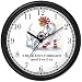 Old Mother Hubbard & Her Dog - from Mother Goose by Artist: Sylvia Long Wall Clock by WatchBuddy Tim
