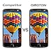 OMOTON Moto Z Force Droid Screen Protector [2 PACK]- [9H Hardness] [Crystal Clear] [Bubble Free] Tempered Glass Screen Protector for Motorola Moto Z Force Droid,