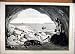 1890 WOMAN SITTING CAVE READING BOOK DOGS MAN BOAT