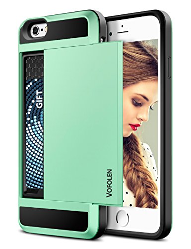 Iphone 6 plus case, vofolen impact resistant iphone 6s plus walle…