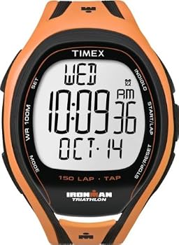 Timex #T5K254 Men's TapScreenTM Ironman Sleek 150-Lap Full Size Sports Watch
