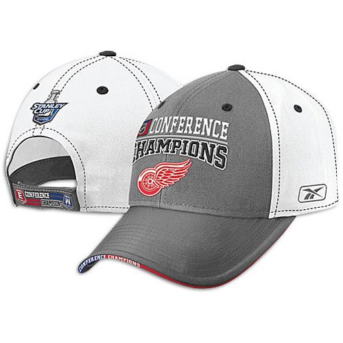 Buy Redwings Reebok Mens NHL '08 Conference Champion LR Cap