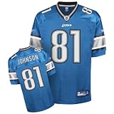 Reebok Detroit Lions Calvin Johnson Authentic Jersey Size 50