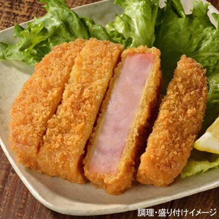 味の素 業務用 厚切りハムカツ150 1袋 (10個入)(冷凍食品) 味の素 業務用 厚切りハムカツ150 1袋 (10個入)(冷凍食品)