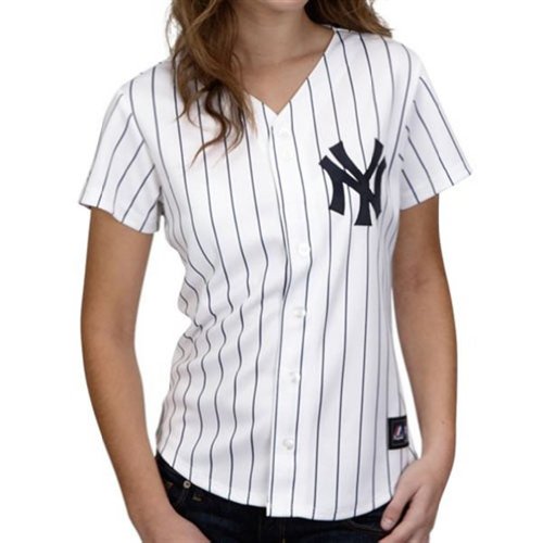 Majestic Women's Plus Size New York Yankees Replica Jersey