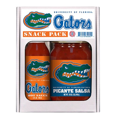 Florida Gators NCAA Snack Pack by Hot Sauce Harry