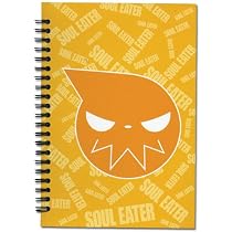 Soul Eater - Yellow Logo Face Notebook