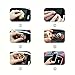 Imanom Car Phone Holder Magnetic Cell Phone Kit 360 Degrees Phone Dashboard Holder Car Mount Smartphone Mount Phone Holder GPS Mount Holder Magnetic Mount (Gold)