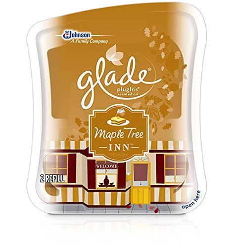 Johnson Glade PlugIns Scented Oil, Maple Tree Inn, 2 Refills