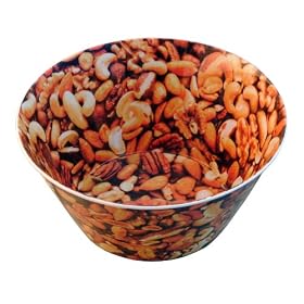 Mixed Nuts Melamine Bowl