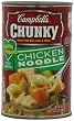 Campbell's Chunky Healthy Request Chicken Noodle Soup, 18.6-Ounce Easy Open Cans (Pack of 12)