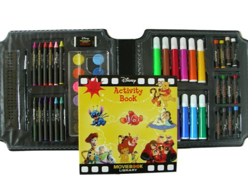 Childrens Toyshop  Toys : Disney Pixar Film series Art Kit with activity book and art supplies