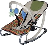 Zekiwa 801/812-06 - Wipper mit 5-Punktegurt und Spielstange Dessin:Treppe Beige