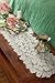 Heritage Lace Dogwood Runner, 14 by 53-Inch, White