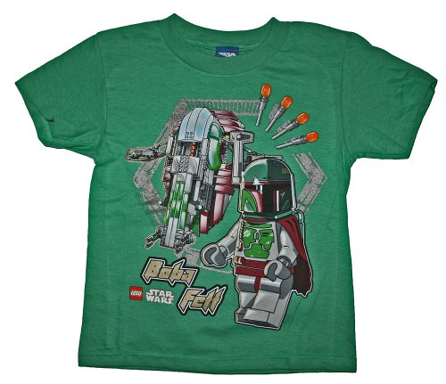  Lego Star Wars Boba Fett T-shirt for Boys