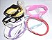 Power Balance Silicone Wristband - Genuine (Black w/Black Lettering, M)