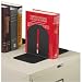MMF Industries Magnetic Bookends, Black, Set Of 2