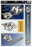 NHL Nashville Predators 11-by-17 Inch Ultra Decal Multiple Designs