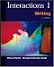 Books : Interactions 1 Writing SB (Interactions I)
