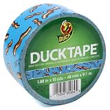 Duck Brand 281731 Bacon Printed Duct Tape, 1.88-Inch by 10 Yards, Single Roll