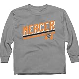 NCAA Mercer Bears Youth Rising Bar Long Sleeve T-Shirt - Ash