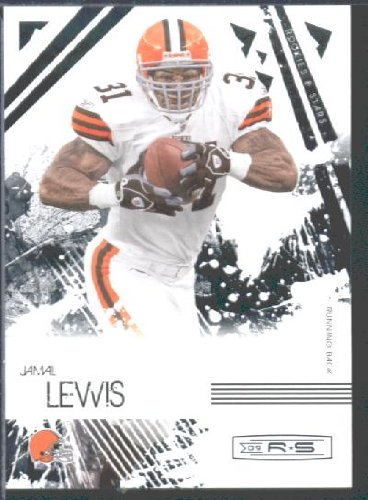 2009 Donruss Rookies & Stars Football Card # 25 Jamal Lewis Cleveland Browns Mint Condition- Shipped In Protective Screwdown Display Case!