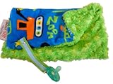 Sweet Ruby Trucks, Cars, and Planes Pacifier Blanket