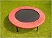Trampolin, Durchmesser 96cm, rot