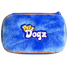 Nintendo DS Lite Official Petz Dogz Fur Case - Blue