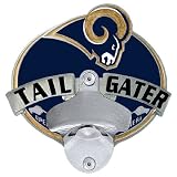 St Louis Rams - NFL Tailgater Metal Hitch Cover With Bottle Opener