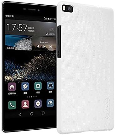 Huawei Ascend P8 Lite Case,Leevin(TM) Frosted Hard Case Cover with HD Screen Protector for Huawei Ascend Ascend P8 Lite (Frosted White)