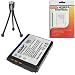HQRP Replacement Battery compatible with Sony NP-FR1 Info Lithium Type R Battery Pack for Sony CyberShot DSC-T30, DSC-T30/B, DSC-T30S, DSC-T50, DSC-T50/R plus HQRP LCD Screen Protector & Mini Tripod