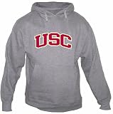 Cadre Usc Trojans Dark Ash Cadre Tackle Twill Hoodie Sweatshirt