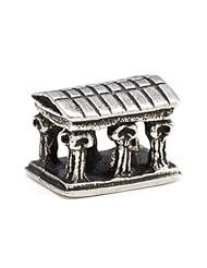 Melina World Jewellery - Temple Nikis / Victory Temple / Nikis Templo Victoria - 5013 - Handmade Sterling Silver 925 - Made in Greece by Greeks. Inspired by Greek, Olympic and Mediterranean motives and history. Our jewelry fits chains from Biagi, Chamilia, Pandora & Trollbeads among others