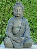 Buddha Skulptur Figur Statue 40 cm Garten Terrasse