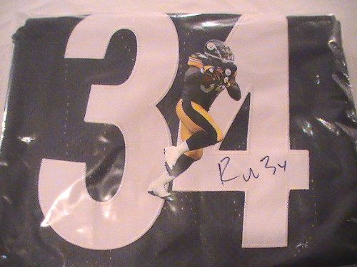 RASHARD MENDENHALL SIGNED AUTOGRAPHED JERSEY PITTSBURGH STEELERS COA + HOLOGRAM