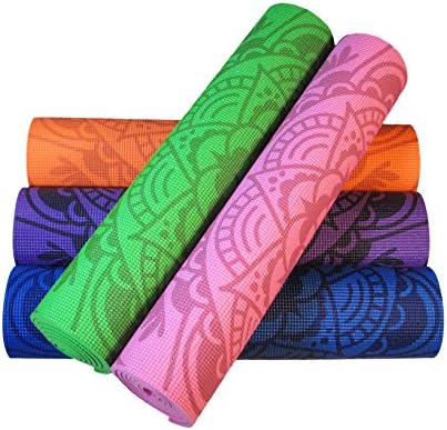 HathaFit Premium Yoga Mat (Orange)