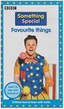 Something Special: Favourite Things - VHS tape