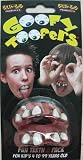 Billy Bob Teeth Goofy Toofers Fun Teeth Two Pack Dentures Fake