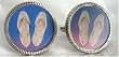 Paul Smith Work Play Hologram Cufflinks