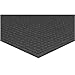 Carpeted Entrance Mat, Black, 2ft. x 3ft.