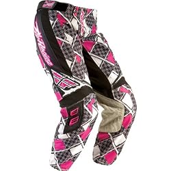 Fly Racing Kinetic Race Youth Girls MotoX Motorcycle Pants - Pink