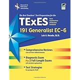 texas texes generalist ec 6 191 texes teacher certification test prep