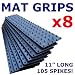 Mat Rug Grip Strips X8 11 Long 105 Spikes Non Slip Carpet Grippers From Gomailorder Fast Delivery 