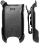 LG CU400 Swivel Rotating Belt Clip Cell Phone Holster - Black Hard Plastic Holster Clip