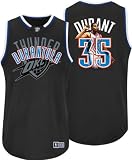 NBA Men's Oklahoma City Thunder Kevin Durant #35 Notorious Jersey (Black/Royal/White, XX-Large)