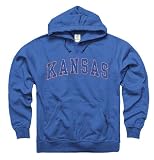 Kansas Jayhawks Heather Royal Tradition Ring Spun Hooded Sweatshirt
